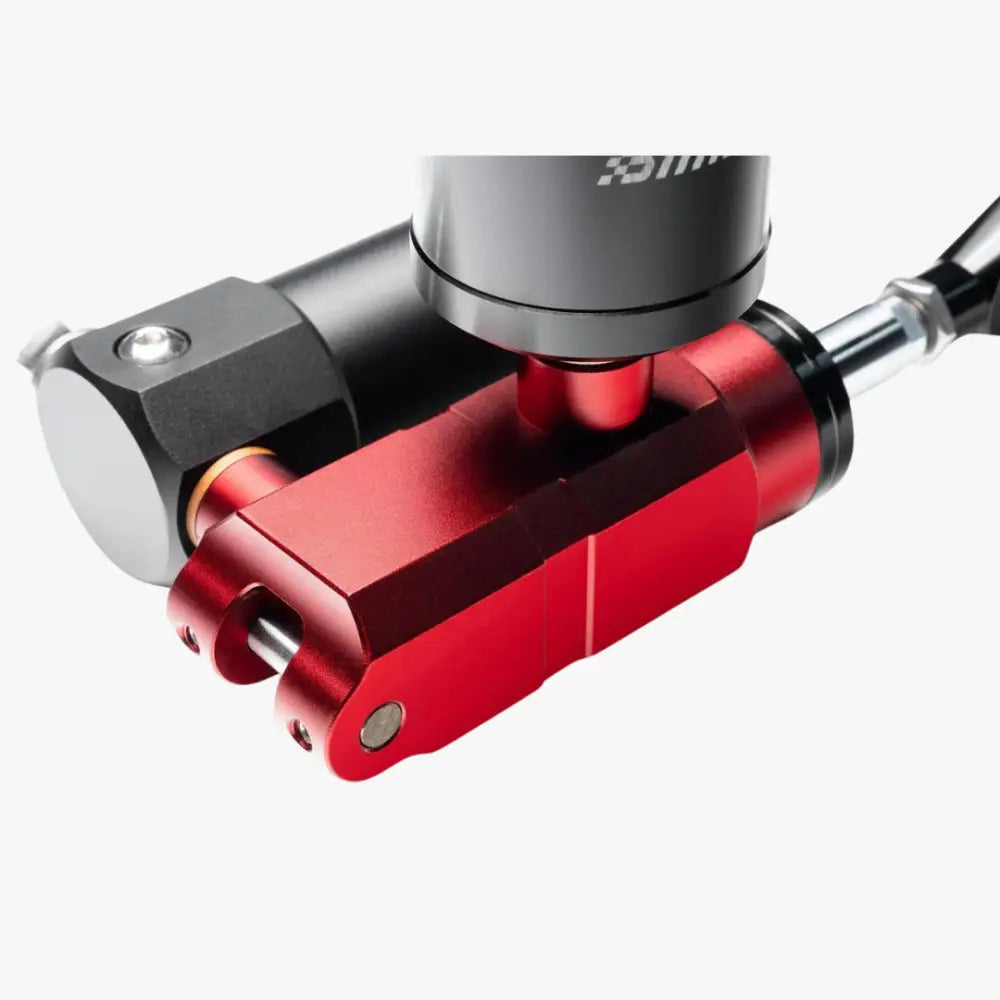 Simagic p1000 hydraulic system red and black aluminum brake caliper with silver piston housing