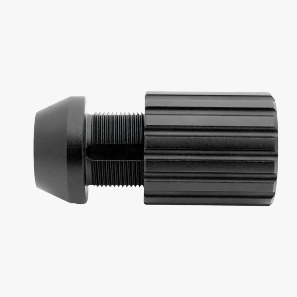 Simagic p2000 pedal stop collar musta kierteinen metallinen säätönuppi kartiopäällä