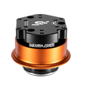 Simagic qr-a usb quick-release moottoripyörän kytkinvipu oranssi ja musta matta viimeistellyllä ylälevyllä