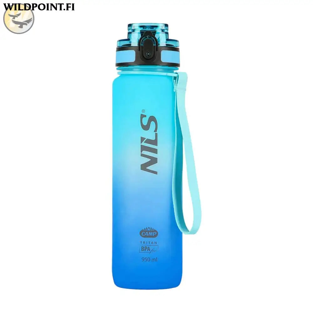 Sininen Tritan juomapullo 950ml NCD04 NILS CAMP