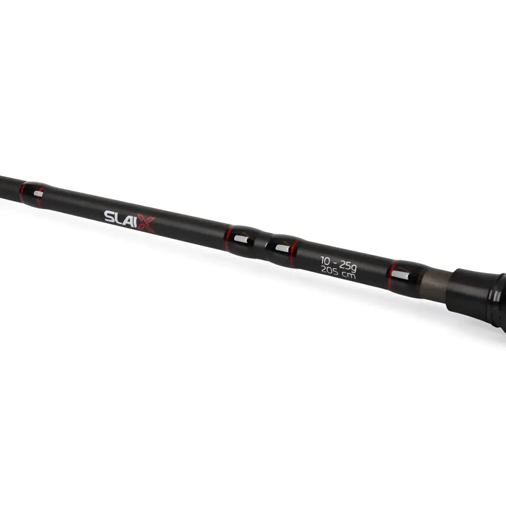 Black slaix sense series avokelavapa 10-25g 205cm kevyt haukivapa punaisin yksityiskohdin ja modernilla designilla