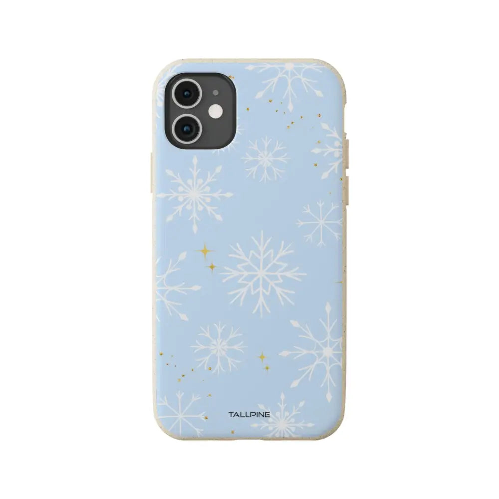 Snowflake bliss - eco case - iphone 11 - wildpoint outdoors retkeilyvarusteet verkkokaupasta 35 €