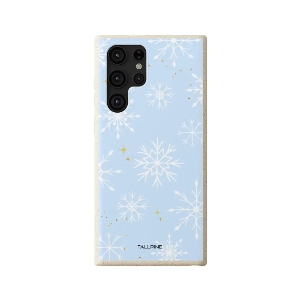 Snowflake bliss - eco case - samsung galaxy s22 ultra - wildpoint outdoors retkeilyvarusteet verkkokaupasta 35 €