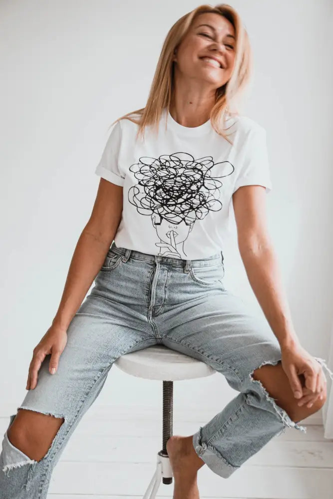 Šššhhh! T-shirt - t-paita pehmeä luomupuuvilla t-paita retkeilyvarusteet verkkokaupasta