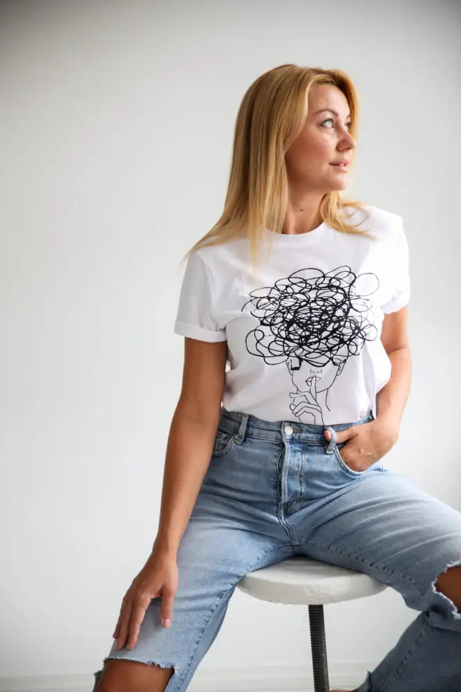 Šššhhh! T-shirt - t-paita pehmeä luomupuuvilla t-paita retkeilyvarusteet verkkokaupasta