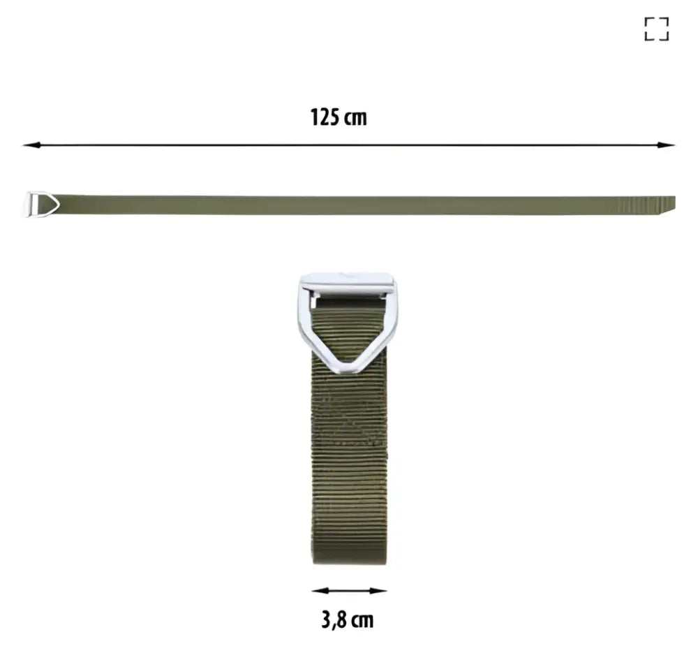 Tactical belt 125 cm nc1728 nils camp - accessories - wildpoint retkeilyvarusteet verkkokaupasta 7,95 €
