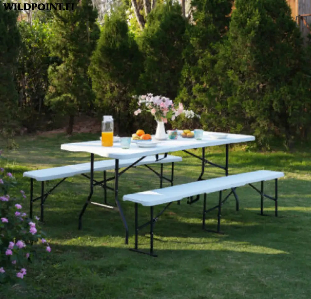 Taitettava puutarhapenkki 180cm nc3404 nils camp - accessories