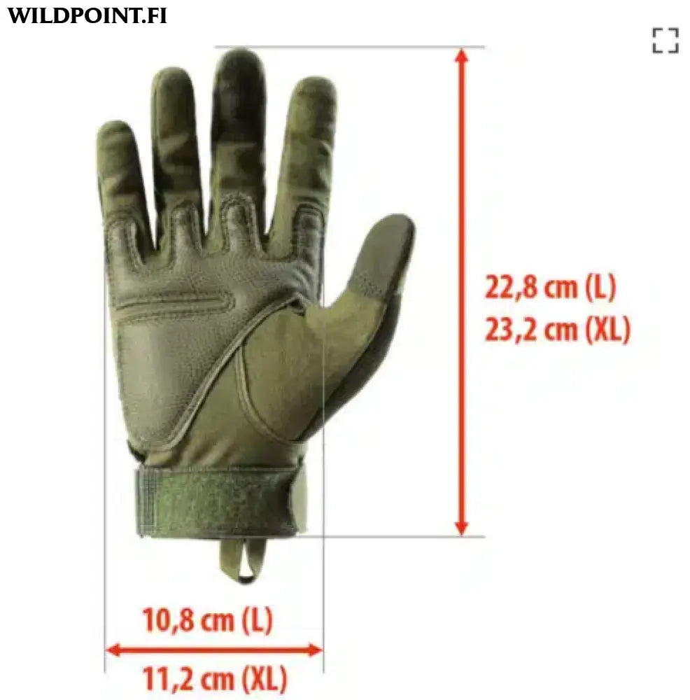 Taktiset hanskat nc1798 nils camp - accessories