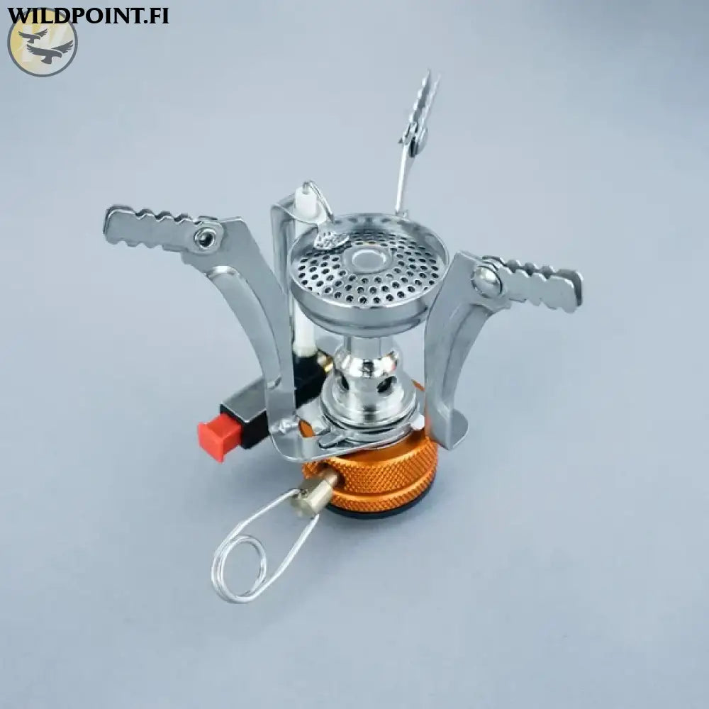 TEKSON Expedition Retkeilyastiasto kaasupolttimella ja aterimilla