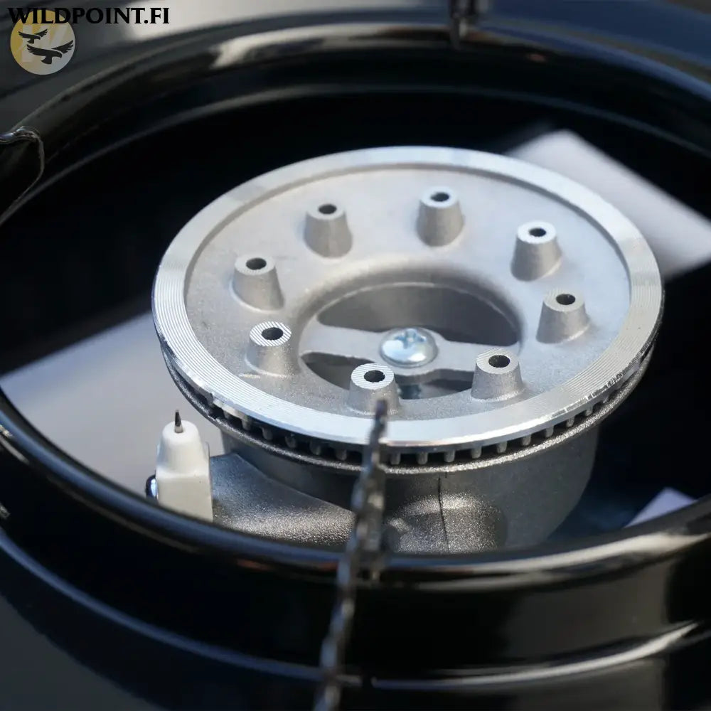 Tekson Kannettava kaasuliesi muovikotelolla ja kaasupolttimella