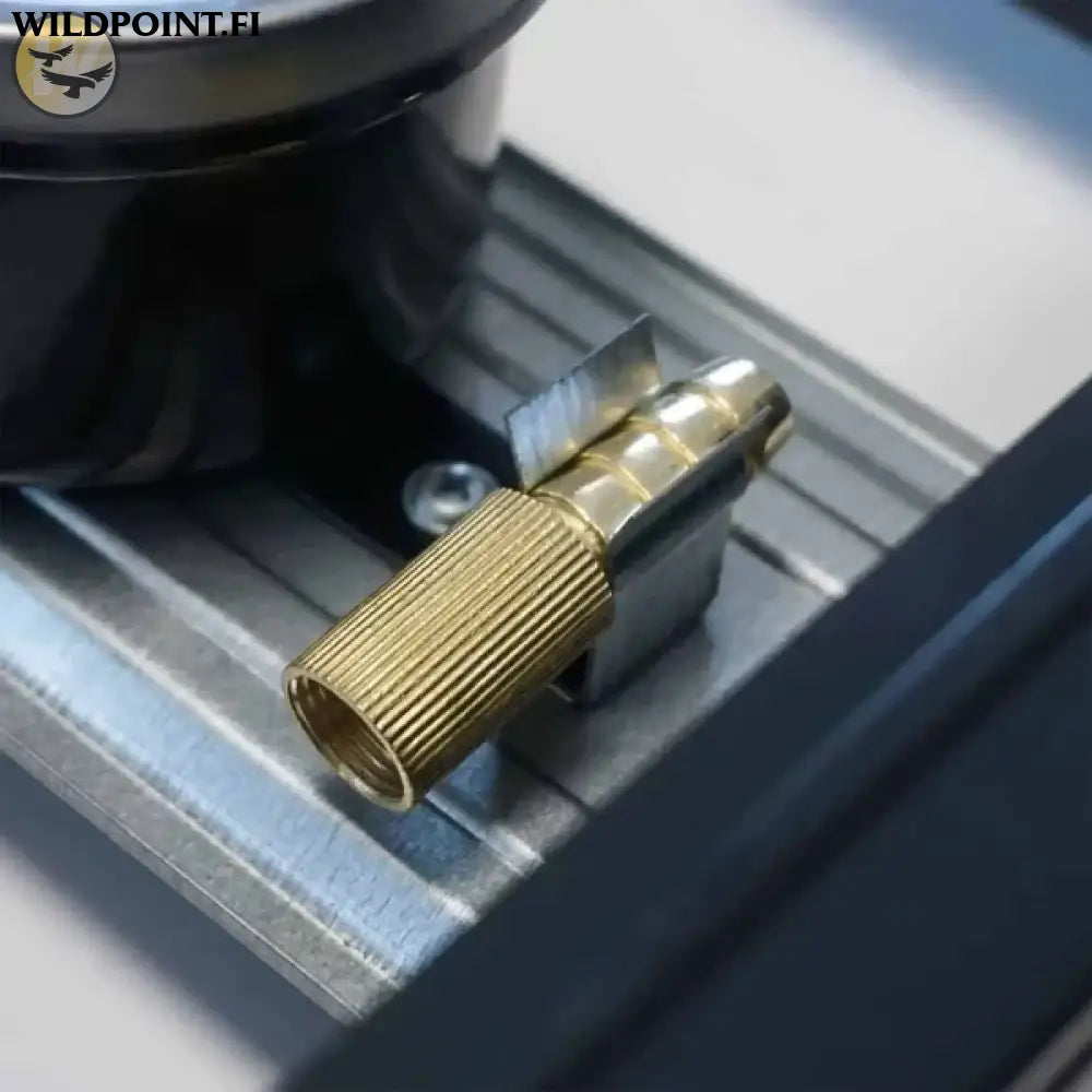 Tekson Kannettava kaasuliesi muovikotelolla ja kaasupolttimella