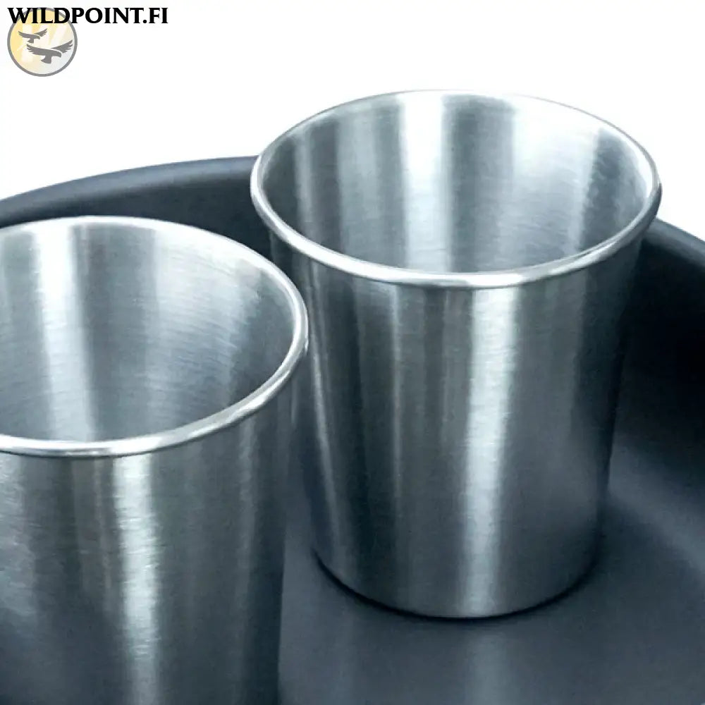 TEKSON Trip Retkeilyastiasto kupit kahvipannu aterimet