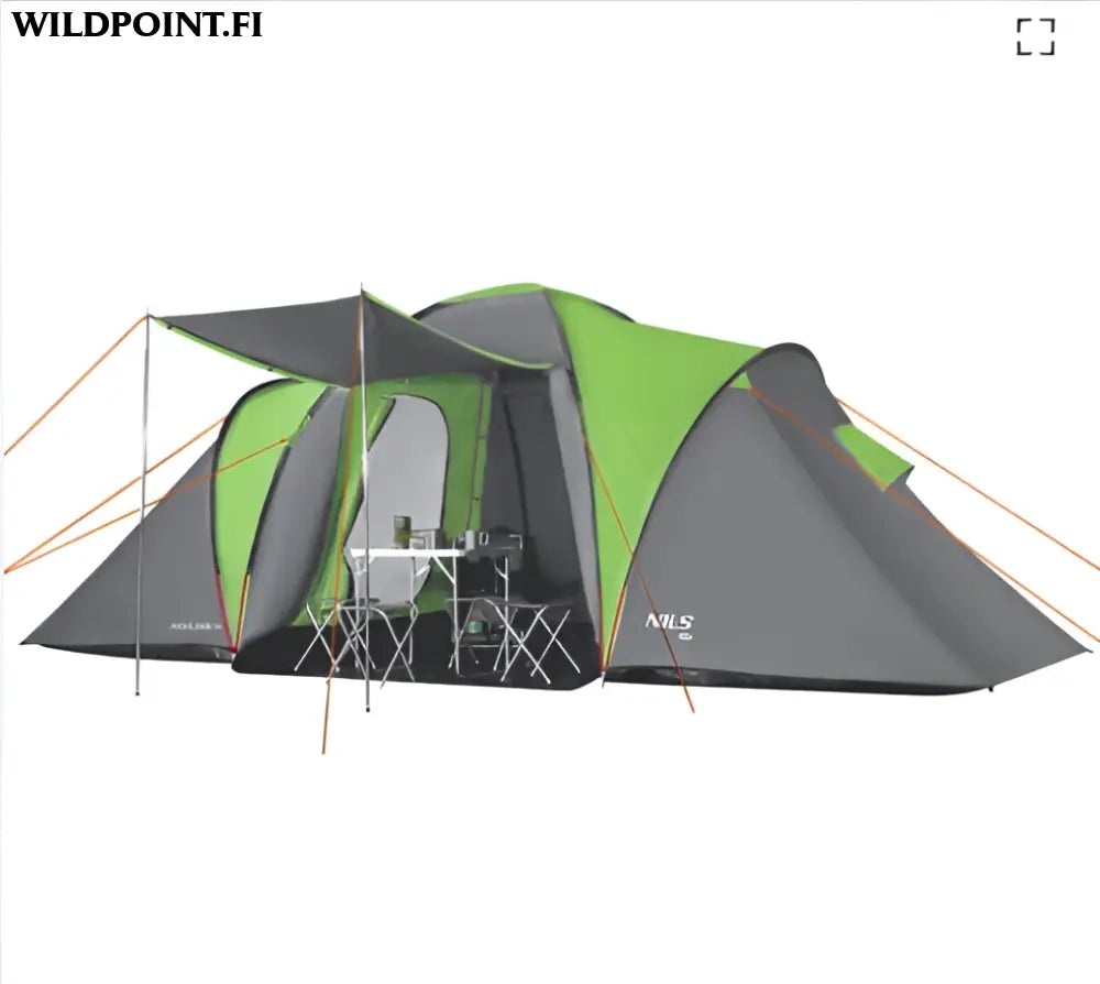 Teltta highland iv nc6431 nils camp - vihreä/harmaa - accessories