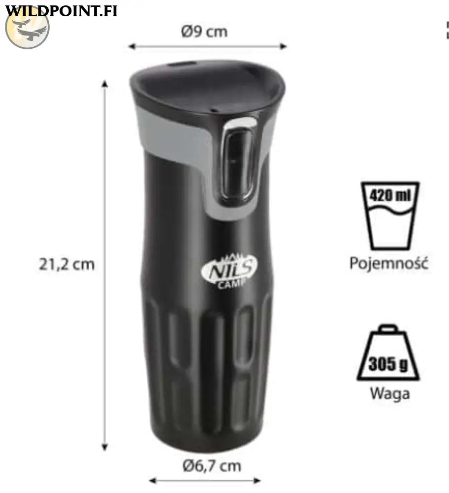 Termosmuki NCC06 Black NILS CAMP - Accessories