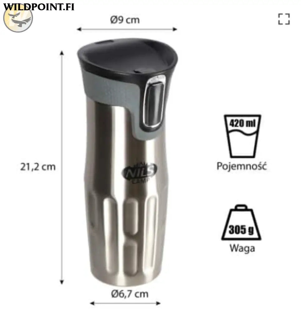 Termosmuki NCC06 Silver NILS CAMP - Accessories