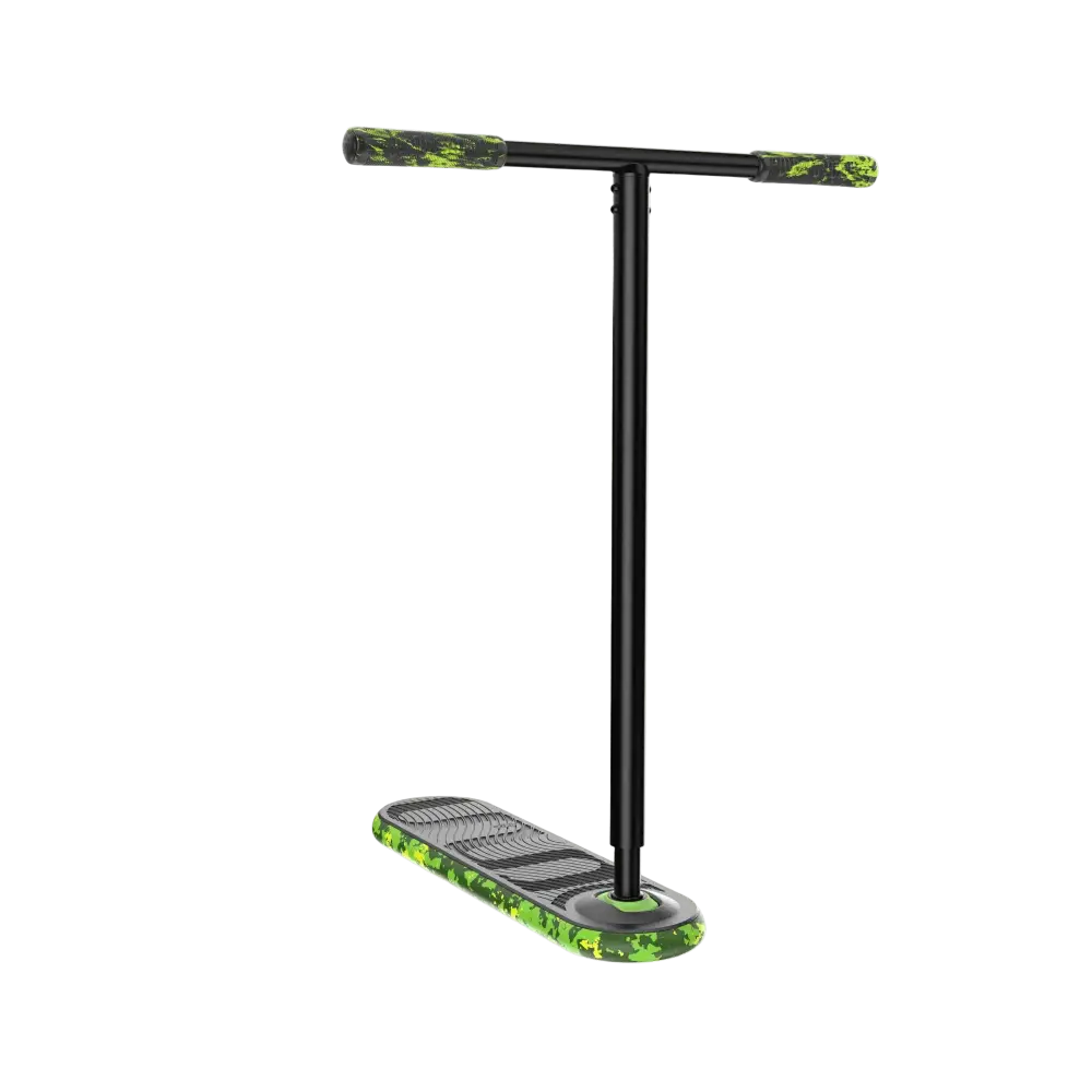 Trampoline scooter indo pro v2 – green mamba trick - limited edition - scooters retkeilyvarusteet verkkokaupasta