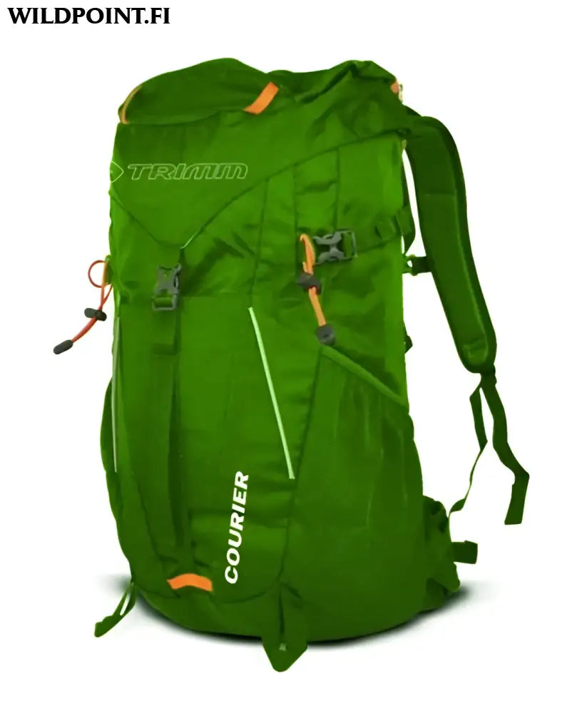 Trimm courier reppu 35l - vihreä/oranssi