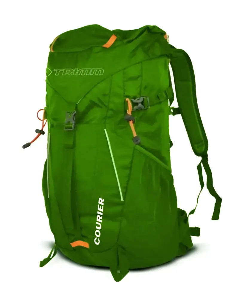 Trimm courier reppu 35l - vihreä/oranssi - wildpoint outdoors retkeilyvarusteet verkkokaupasta 78,90 €