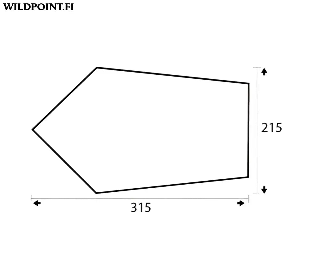 Trimm trace one tarppi oliivinvihreä