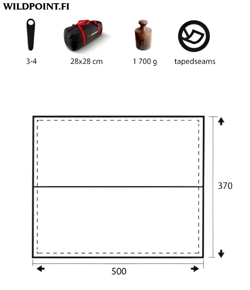 Trimm trace xl tarppi camo