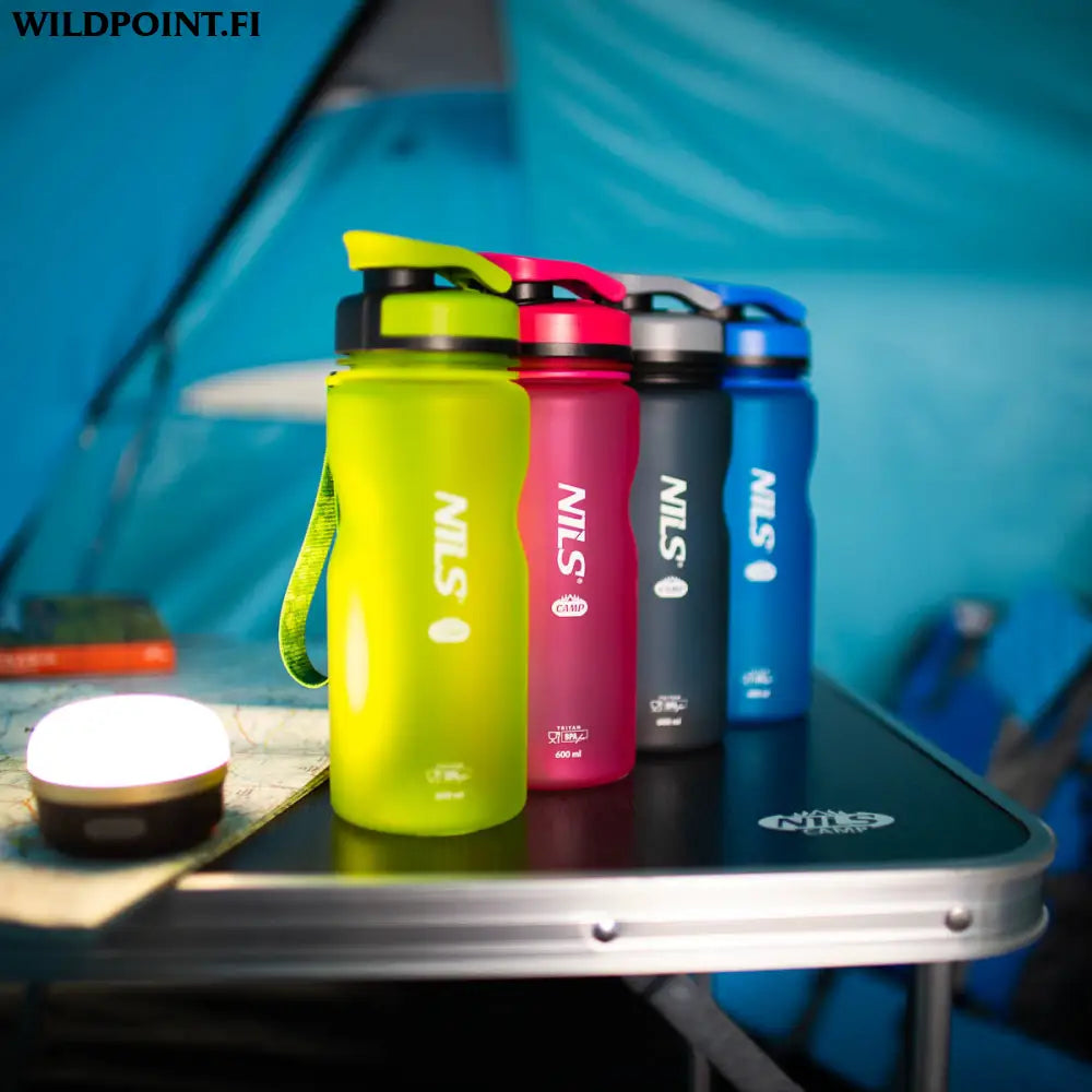 Tritan juomapullo 600ml nc1740 nils camp - 4 väriä - accessories