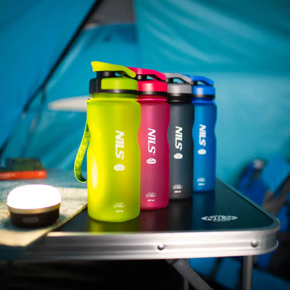 Tritan juomapullo 600ml nc1740 nils camp - 4 väriä - accessories retkeilyvarusteet verkkokaupasta