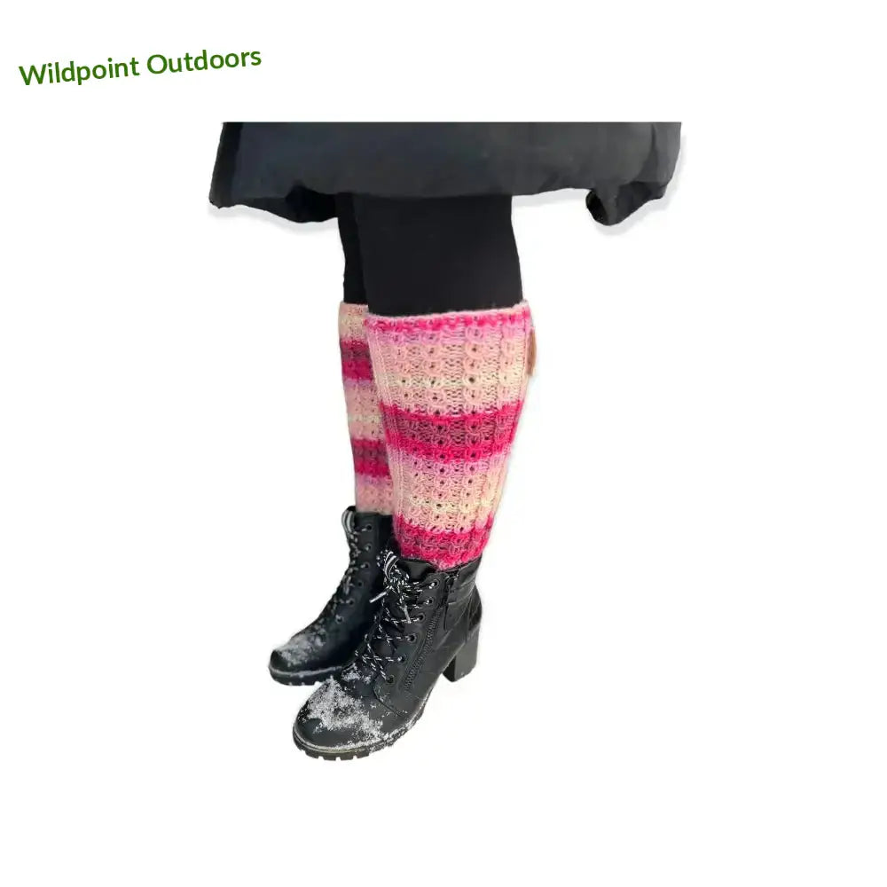 Vaaleanpunaiset säärystimet - wildpoint outdoors retkeily 32,90 €