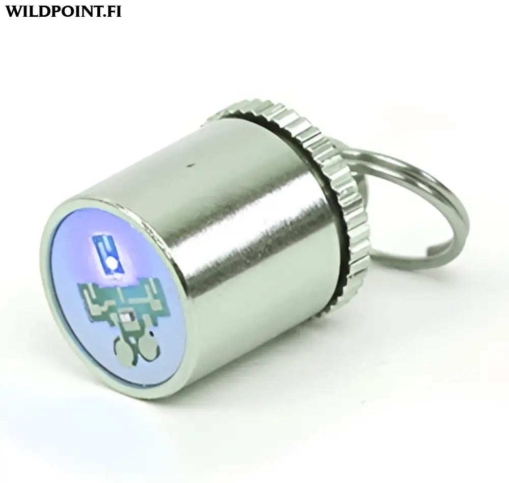 Väinö arctic char ss houkutinvalo metallinen vilkkuvalo pilkintään tai katiskaan - väinö arctic char flash ss blue