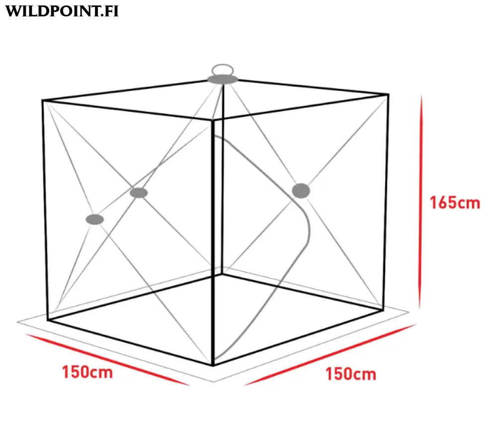 Väinö bunker 1 pilkkiteltta