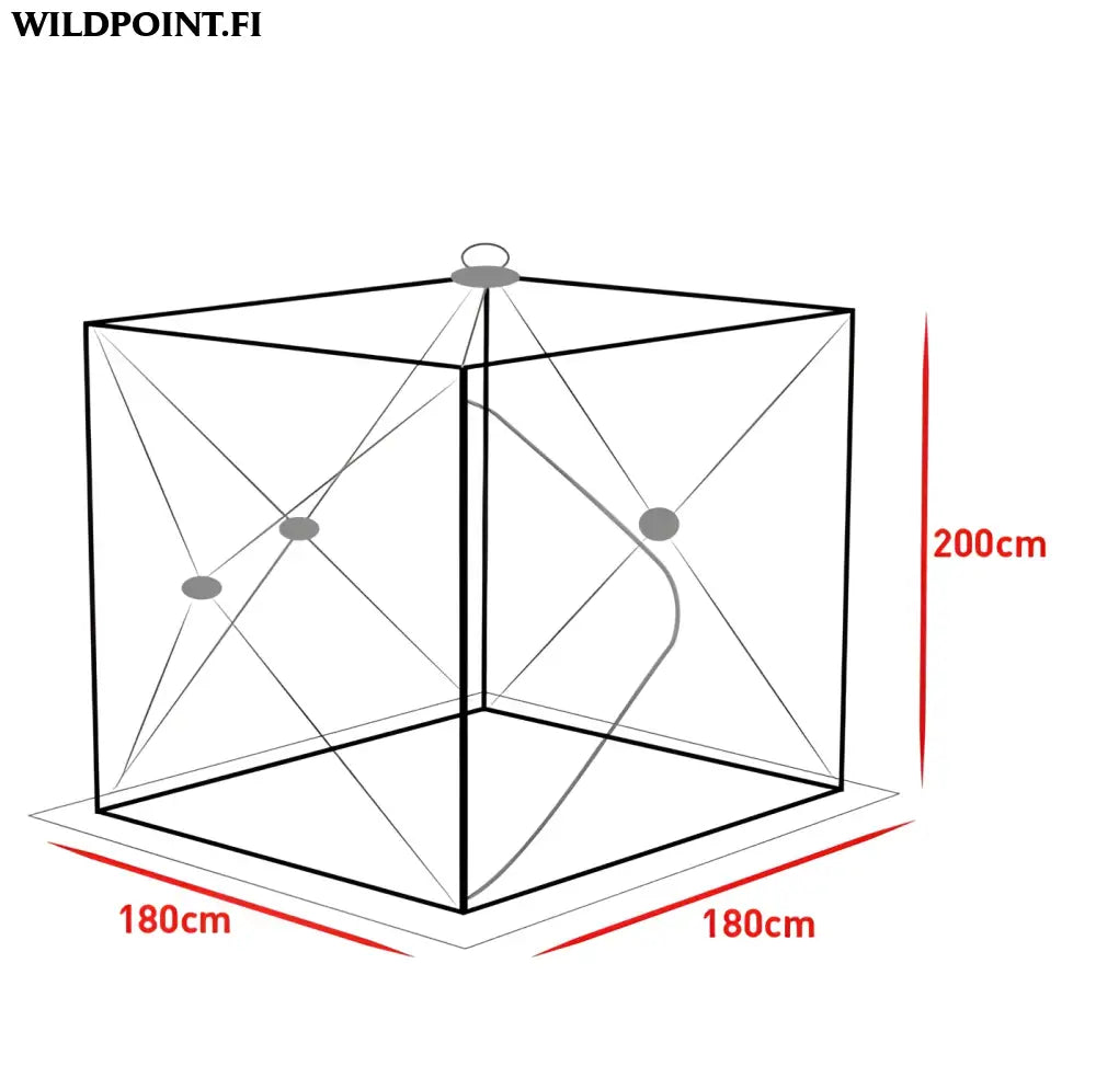 Väinö bunker 3 pilkkiteltta