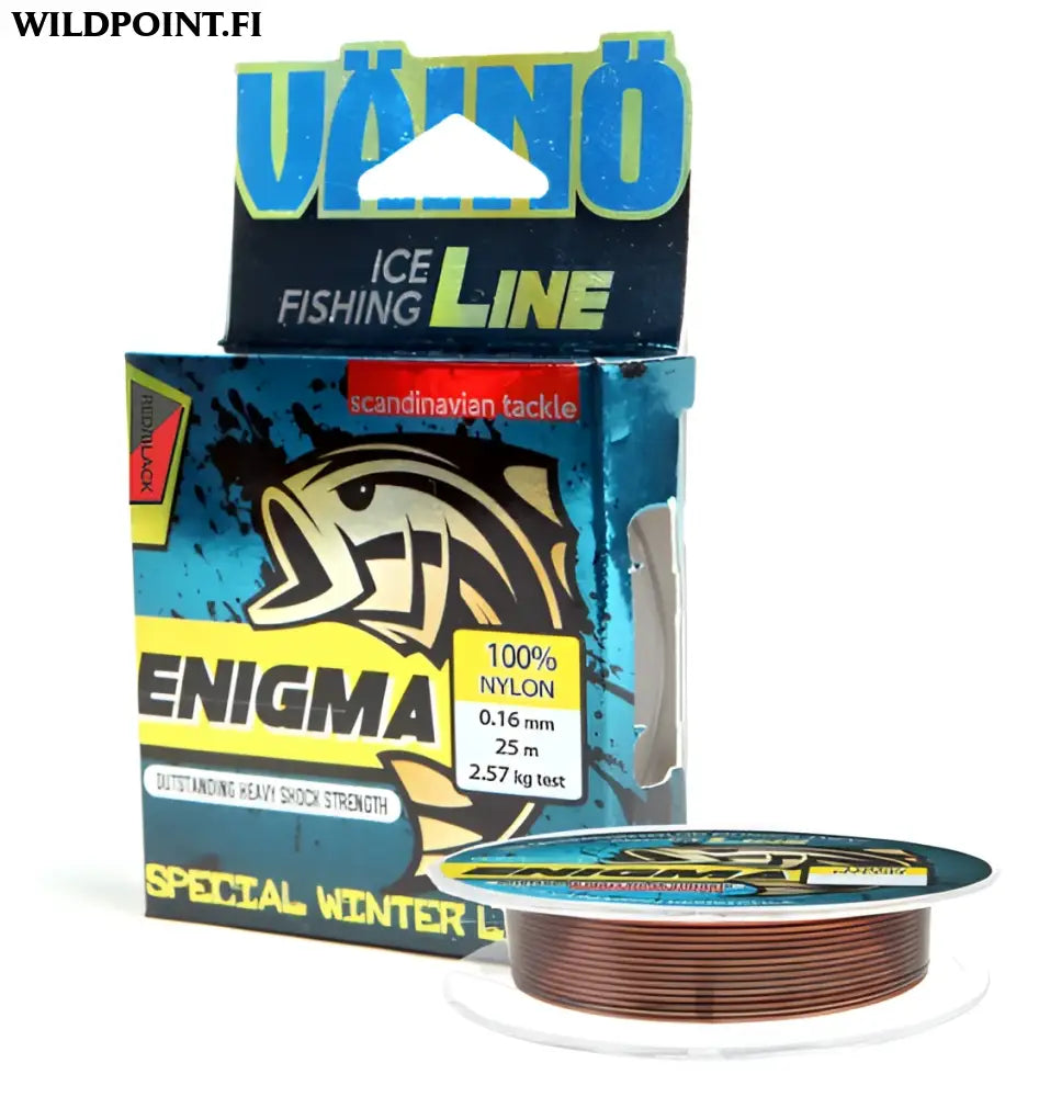 Väinö enigma pilkkisiima 25m - väinö enigma 25m 0.10mm 1.21kg punainen + musta