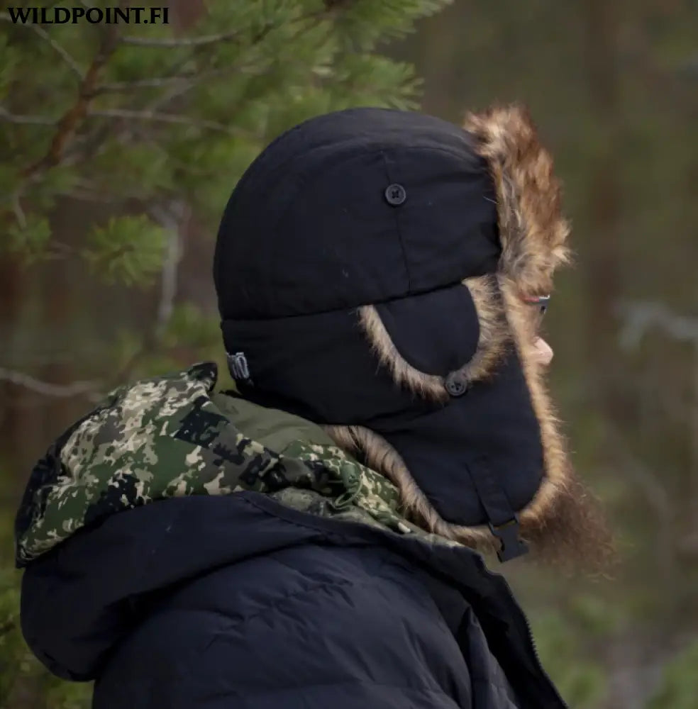 Väinö furtech karvahattu harmaa kolme kokoa