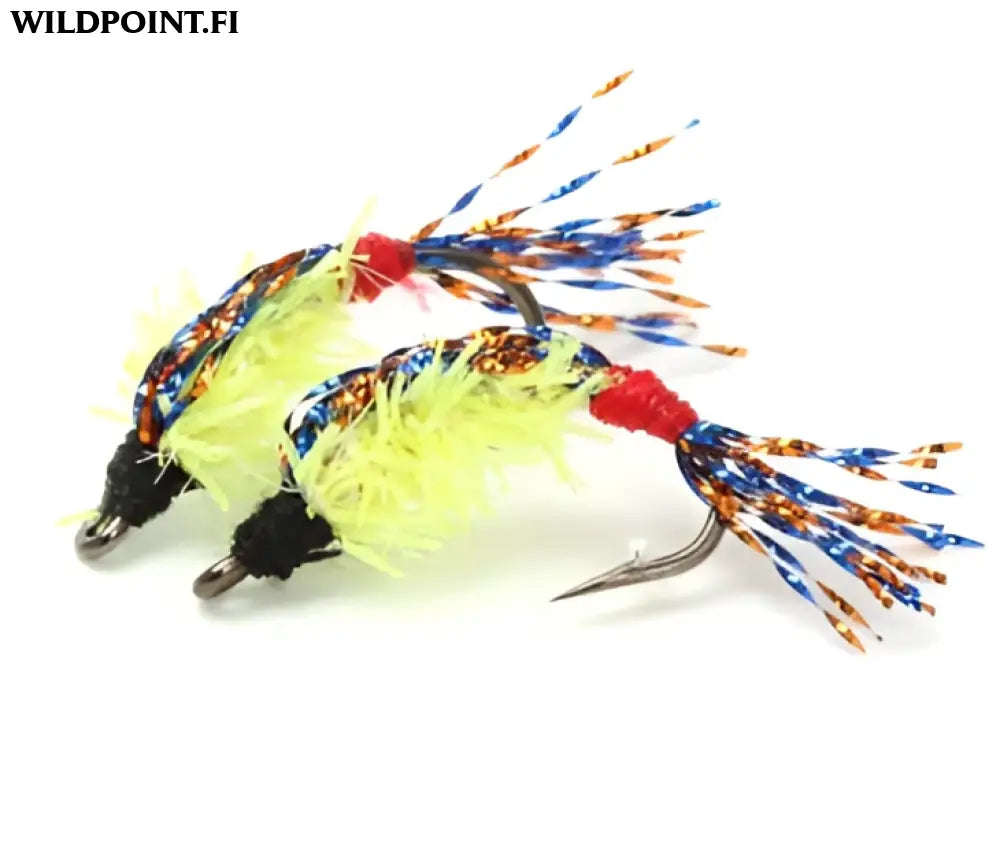 Väinö katkakoukku itsehohtava 2kpl - glow keltainen