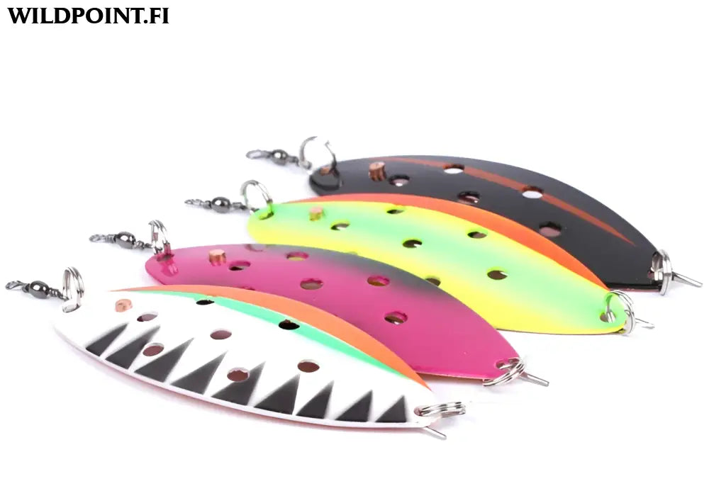 Väinö nellimn 85mm 14g isokokoiset rautulätkät upeissa väreissä.