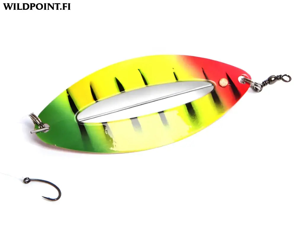 Väinö tanabru 85mm 13g isokokoiset rautulätkät valoaukolla. - väinö tanabru firetiger 85mm 13g