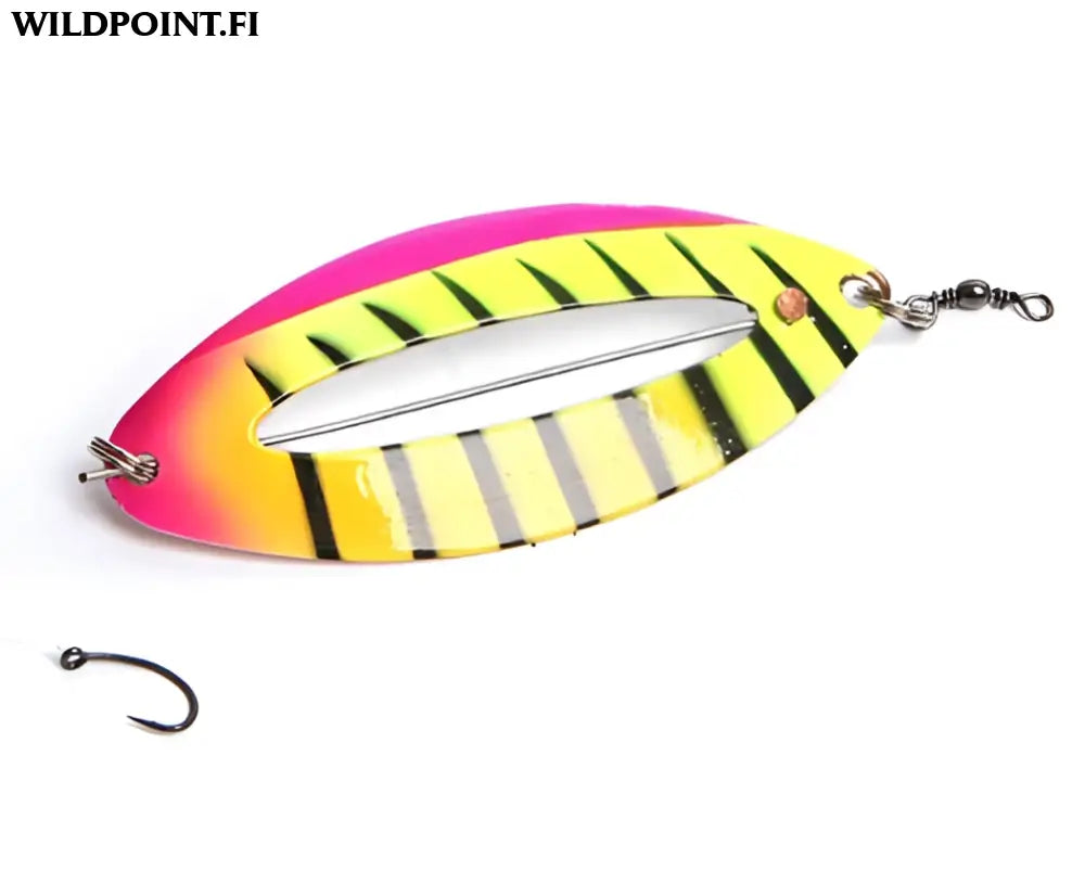 Väinö tanabru 85mm 13g isokokoiset rautulätkät valoaukolla. - väinö tanabru pink tiger 85mm 13g