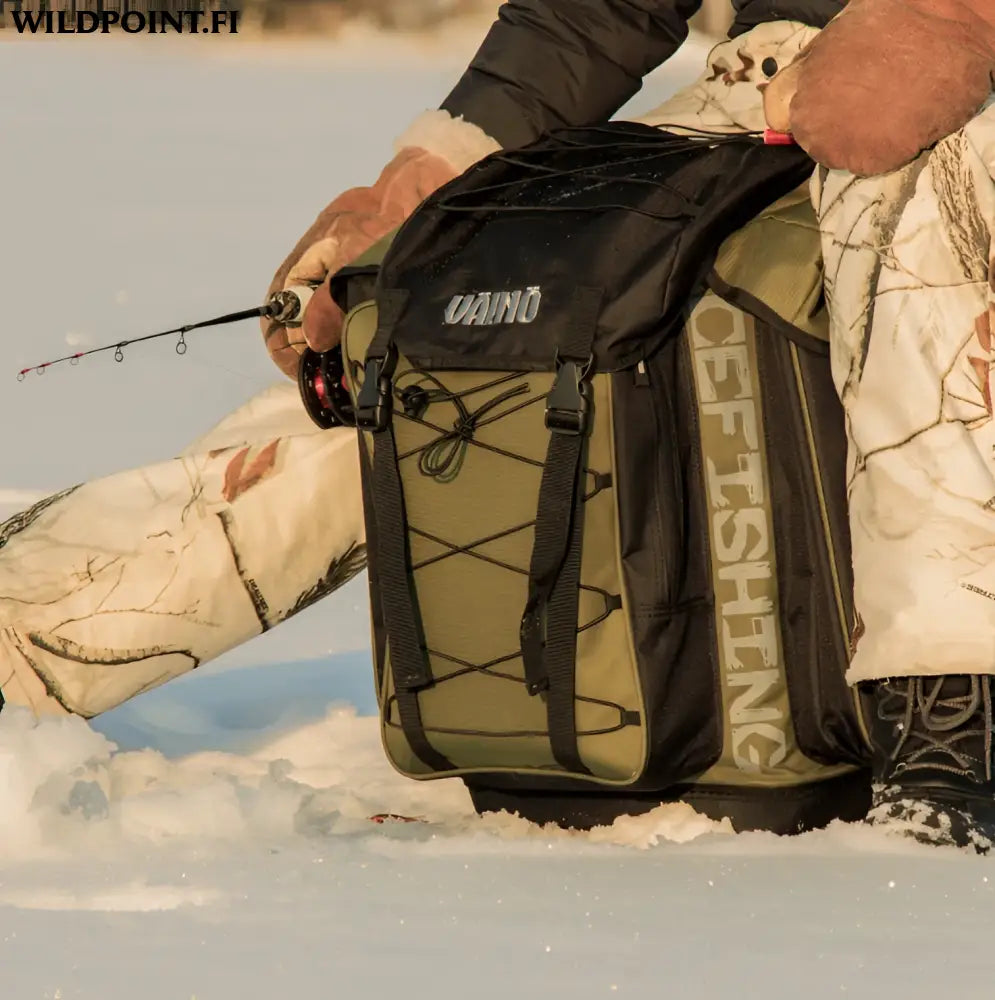Väinö tank 50l pilkkireppu / reppujakkara