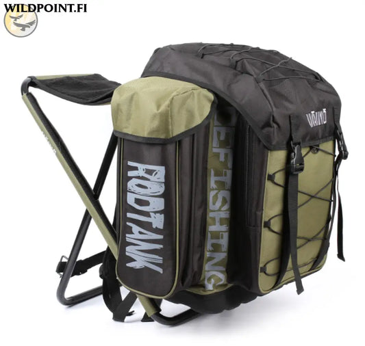 Väinö Tank 50l pilkkireppu / reppujakkara