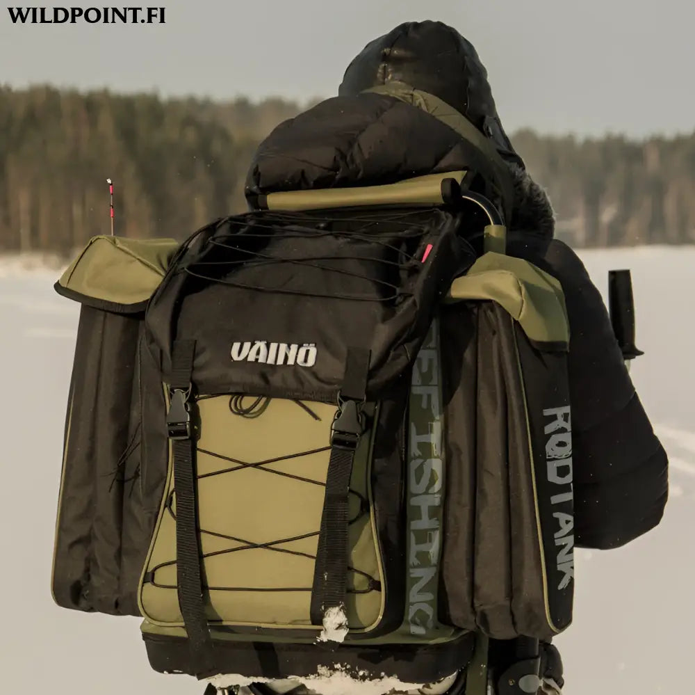 Väinö tank 50l pilkkireppu / reppujakkara