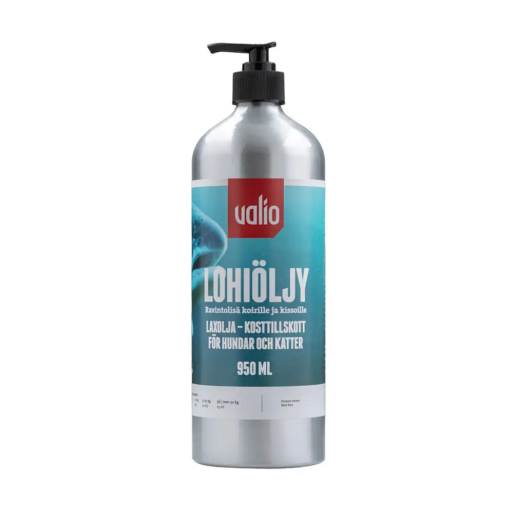 Valio lohiöljy 950 ml - lohiöljy lemmikeille retkeilyvarusteet verkkokaupasta 21,90 €