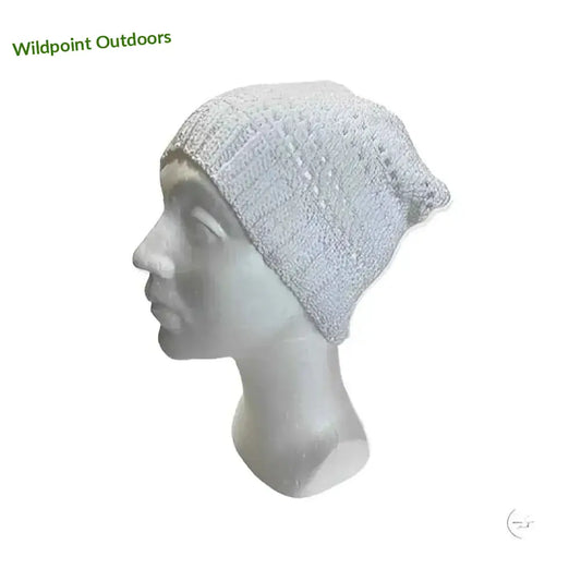 Valkoinen puuvillapipo - pipo - wildpoint outdoors retkeily 19,90 €