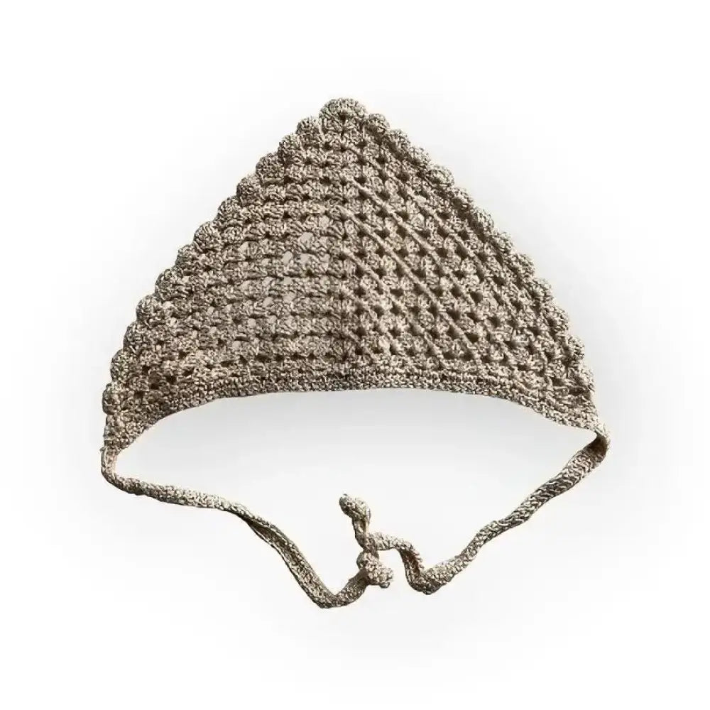 Virkattu hellehuivi - beige - huivi kesään retkeily 18,90 €