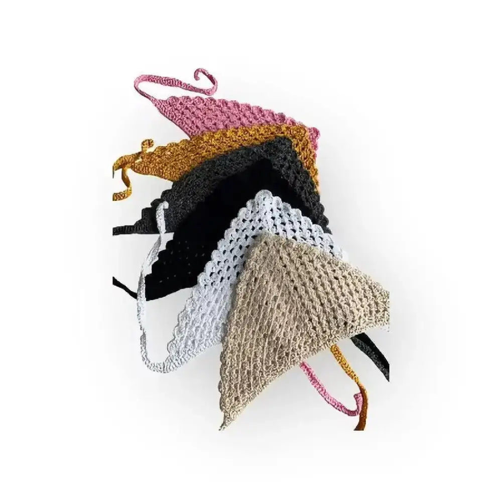 Virkattu hellehuivi - huivi kesään retkeily