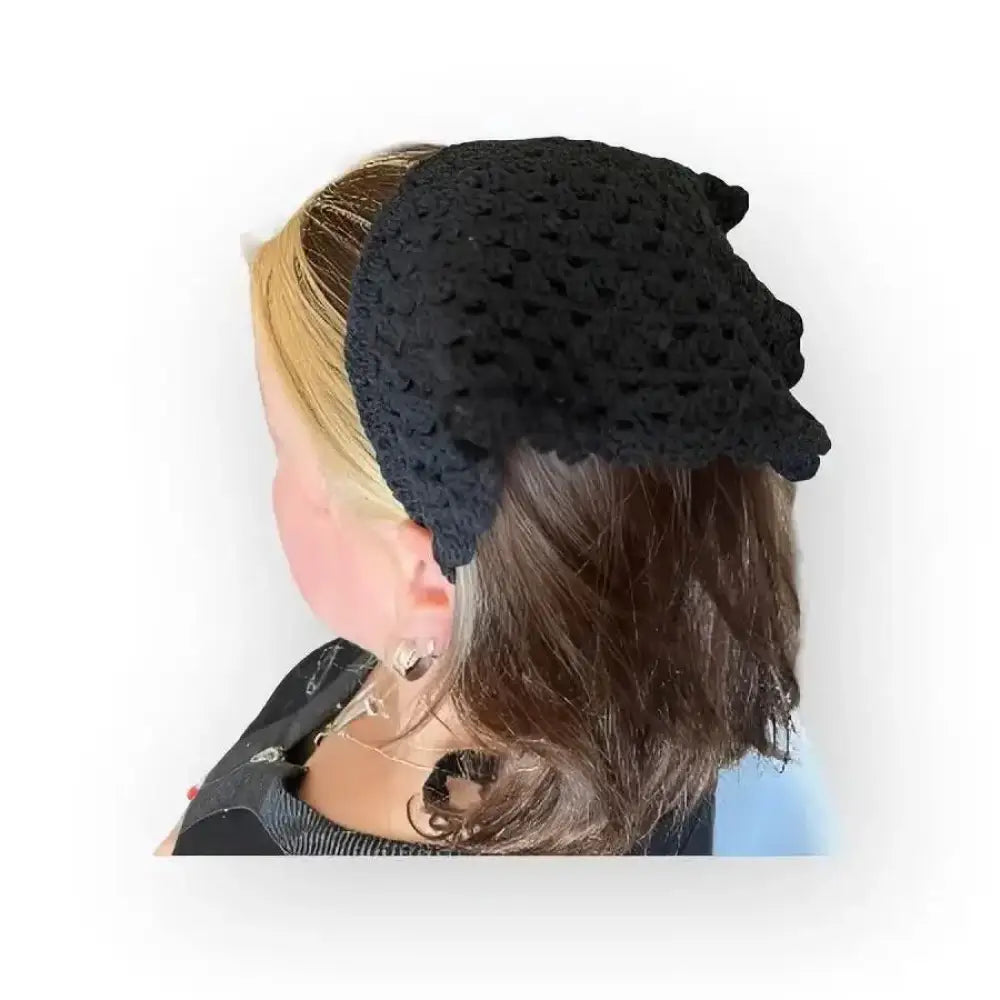 Virkattu hellehuivi - huivi kesään retkeily