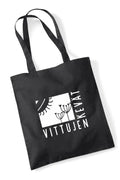Vittujen kevät logo - kangaskassi - black - kangaskassi - wildpoint outdoors retkeilyvarusteet verkkokaupasta 15 €