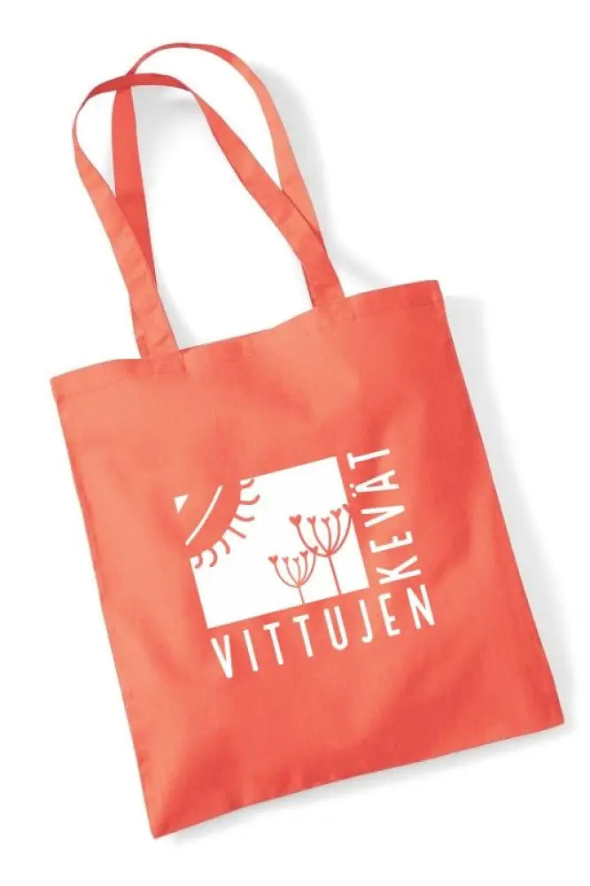Vittujen kevät logo - kangaskassi - coral - kangaskassi - wildpoint outdoors retkeilyvarusteet verkkokaupasta 15 €