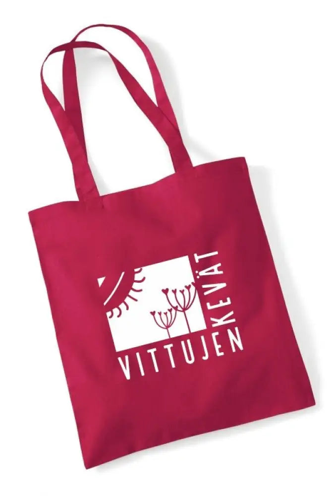 Vittujen kevät logo - kangaskassi - cranberry - kangaskassi - wildpoint outdoors retkeilyvarusteet verkkokaupasta 15 €