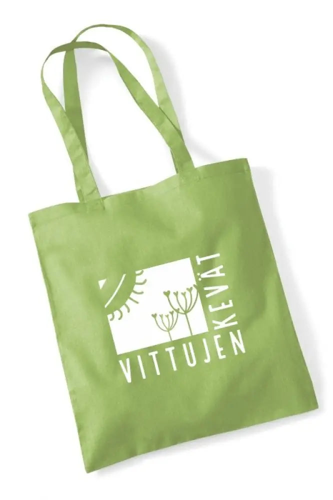 Vittujen kevät logo - kangaskassi - kiwi - kangaskassi - wildpoint outdoors retkeilyvarusteet verkkokaupasta 15 €