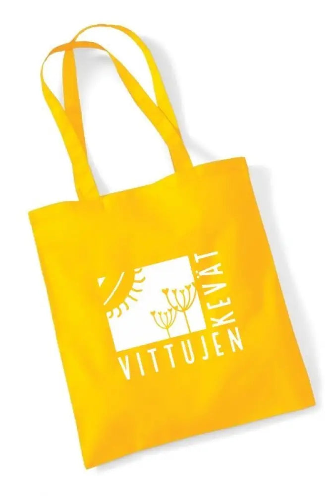 Vittujen kevät logo - kangaskassi - sunflower - kangaskassi - wildpoint outdoors retkeilyvarusteet verkkokaupasta 15 €