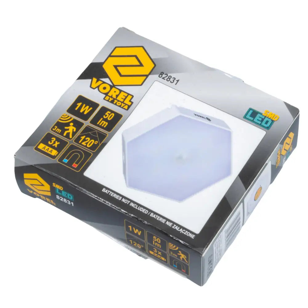 Vorel paristokäyttöinen led-valo liiketunnistimella 50lm - retkivalaisin led-valo retkeilyvarusteet verkkokaupasta